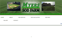 Tablet Screenshot of myerssodfarm.com